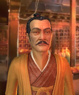 Tokugawa im 3D-Diplomatiebildschirm