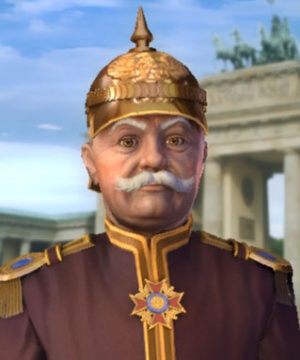 Bismarck im 3D-Diplomatiebildschirm