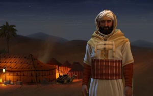 Ahmad Al-Mansur im 3D-Diplomatiebildschirm