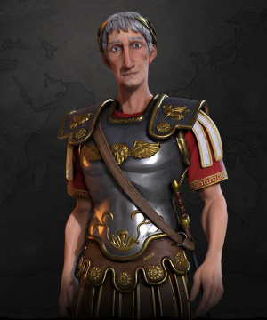 Trajan im 3D-Diplomatiebildschirm