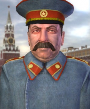 Stalin im 3D-Diplomatiebildschirm